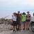 July 12: Our salt and brine shrimp-encrusted, roasted, and dehydrated group leaving the Spiral Jetty