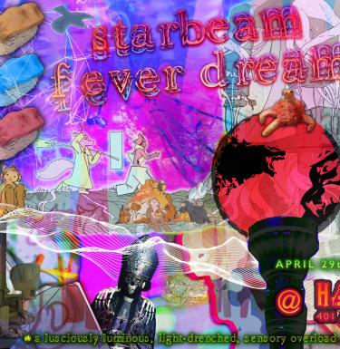 collage of brightly colored images